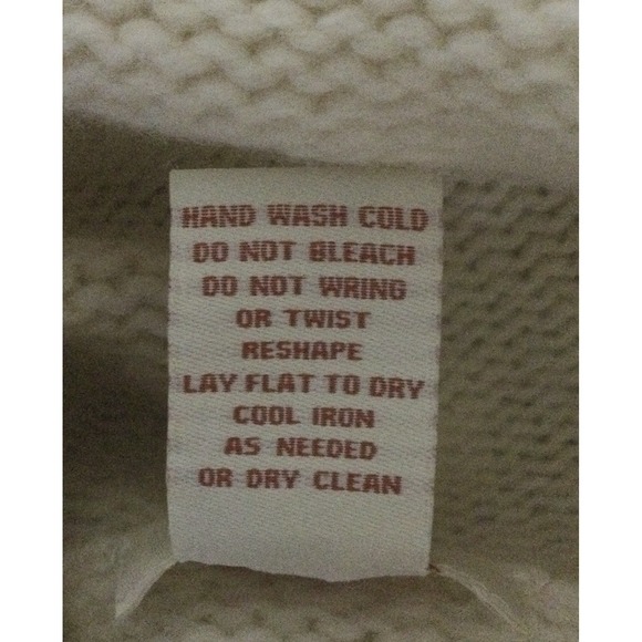 SUNDANCe Haydn Sweater Mock Turtleneck Cable Women L - Picture 7 of 11